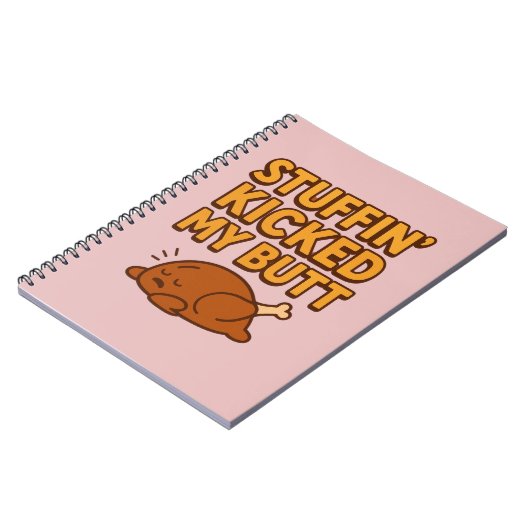 'Stuffin 'heeft mijn kont geslagen' notitieboek (Linkerzijde)