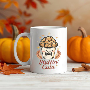 Stuffin’ Schattige - Grappige Thanksgiving vulpen Koffiemok