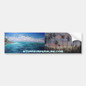 STUFFSURFERSLIKE.COM'S ISLAND FEVER BUMPERSTICKER (Voorkant)