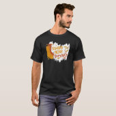 Stuffy Nose Survivor Winter Cold Humor Flu Snowma T-shirt (Voorkant volledig)