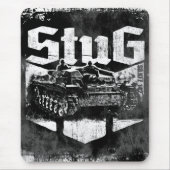 StuG III Mousepad Muismat (Voorkant)