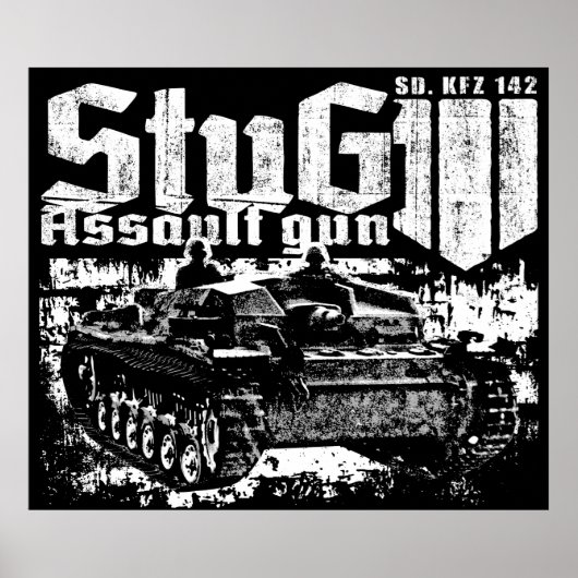 StuG III Poster (Voorkant)