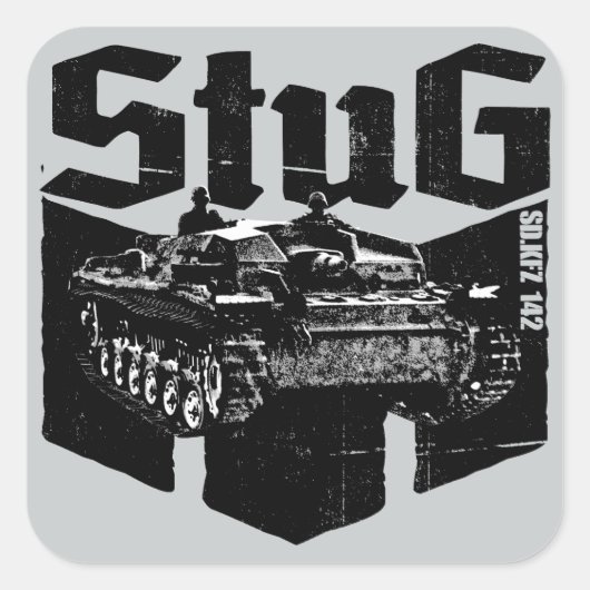 StuG III Sticker (Voorkant)