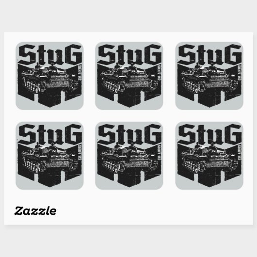 StuG III Sticker (Vel)