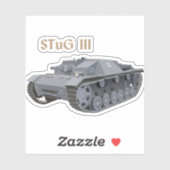 STuG III (Sturmgeschütz III) Sticker (Vel)