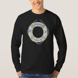 Stugots Belmar NJ Life Preserver Distress Boatin T-shirt