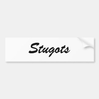 Stugots Bumpersticker