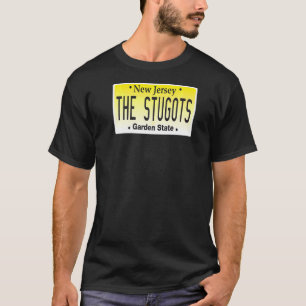 Stugots New Jersey Italy American Nj License Pla T-shirt