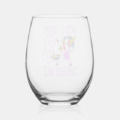 stuifmeel wijnglas zonder voet (Achterkant)