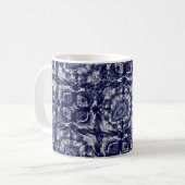 stuifzilver koffiemok (Voorkant links)