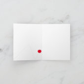 Stuitend Feest Bedankt Notitiekaart (Binnen)