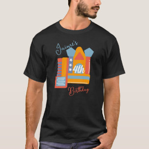 Stuiterende Feestkleurrijke Opblaasbare Verjaardag T-shirt