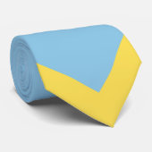 Stuitergevecht stropdas (Blauw) (Opgerold)