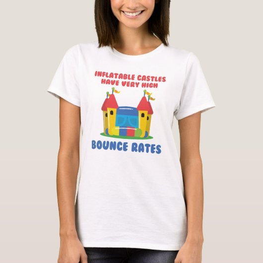Stuiterspercentages T-shirt (Voorkant)