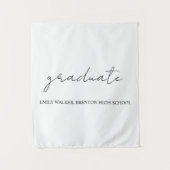 Stuitterend Script Afstuderen Wandkleed (Voorkant)