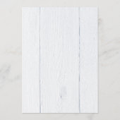 Stuitterende kalligrafie Wervelend (Stofbruin) Tro Menu (Achterkant)