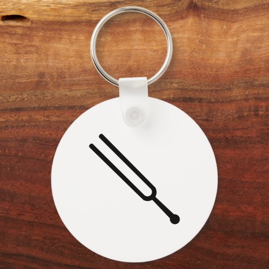 Stuitvork Sleutelhanger (Voorkant)