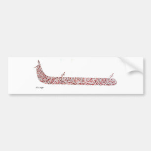 stuk Arabische kalligrafie Bumpersticker