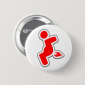 stuk Flair;) Ronde Button 5,7 Cm (Voorkant /achterkant)