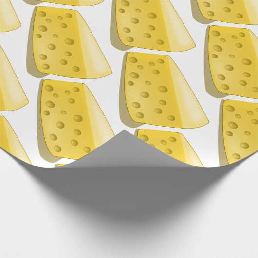 stuk kaaspatroon cadeaupapier (Hoek)