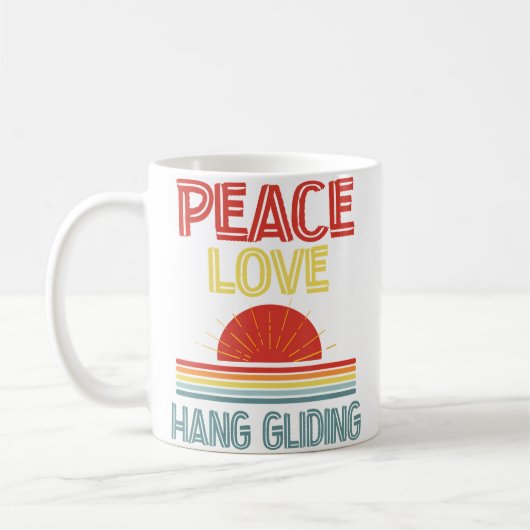 Stuk Liefde Hanggliden Grappig Koffiemok (Links)