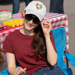 Stuk, liefde & polyomino's trucker hoed pet