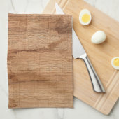 stuk oud hout theedoek (Quarter Fold)