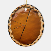 stuk uit | Food Pun Humor Keramisch Ornament (Links)