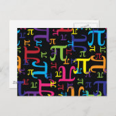 Stuk van de Pi Briefkaart (Voorkant / Achterkant)