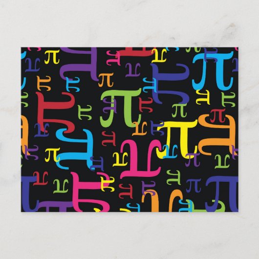 Stuk van de Pi Briefkaart (Voorkant)