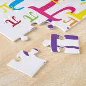 Stuk van de Pi Legpuzzel (Zijkant)