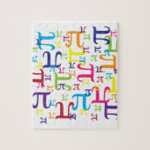 Stuk van de Pi Legpuzzel (Verticaal)