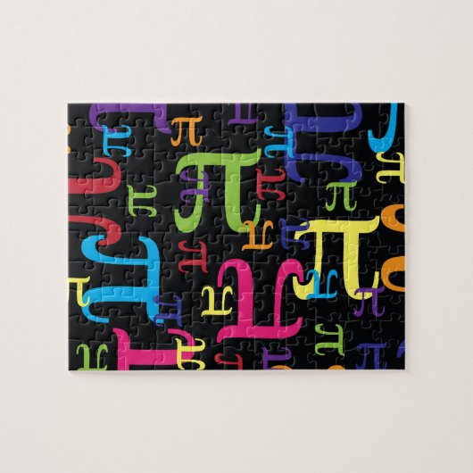 Stuk van de Pi Legpuzzel (Horizontaal)