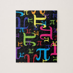 Stuk van de Pi Legpuzzel