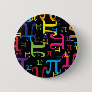 Stuk van de Pi Ronde Button 5,7 Cm