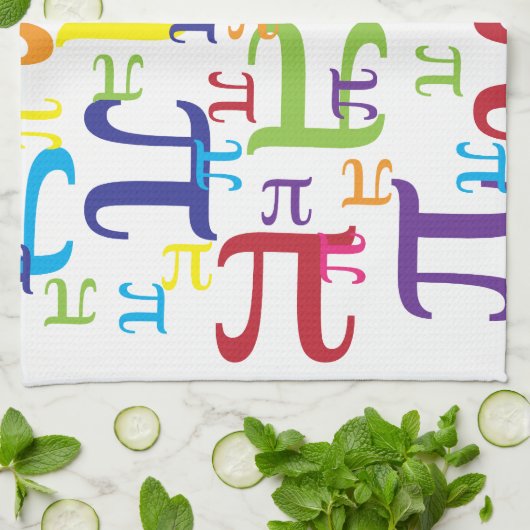 Stuk van de Pi Theedoek (Gevouwen)