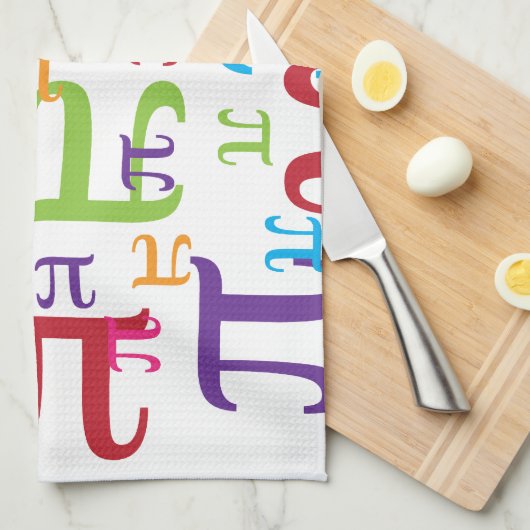 Stuk van de Pi Theedoek (Quarter Fold)