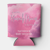 Stuk van hemelse prinses dromerig magisch blikjeskoeler (Voorkant)