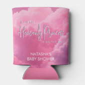 Stuk van hemelse prinses dromerig magisch blikjeskoeler (Achterkant)