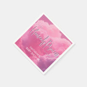 Stuk van hemelse prinses dromerig magisch servet (Hoek)