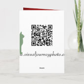 Stuk van het Lachen van de Steenkool de Feestdagen Kaart (Achterkant)