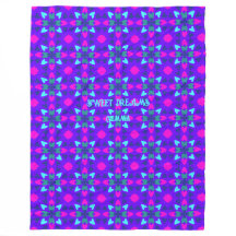 Stuk van mijn hart 150 cm x 200 cm fleece deken