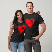 stuk van mijn Valentijnse heetkoppels T-shirt (Unisex)
