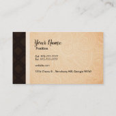 stuk visitekaartjes (Achterkant)