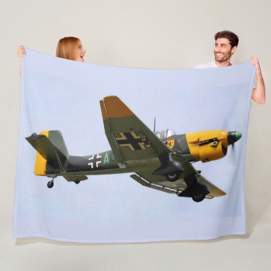 STUKA DUIKBOM FLEECE DEKEN (In situ)