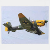 STUKA DUIKBOM FLEECE DEKEN (Voorkant (Horizontaal))