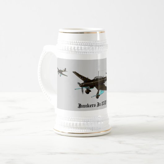 Stuka Stein Ju87 Bierpul (Voorkant links)