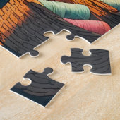 Stukje bij beetje-puzzel voor de ambachtsman legpuzzel (Zijkant)
