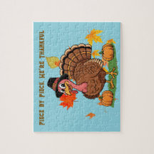 Stukje bij beetje, we zijn dankbaar Thanksgiving-p