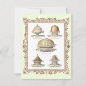 Stukje Cake Cooking Chef's School Afstuderen Kaart (Voorkant)